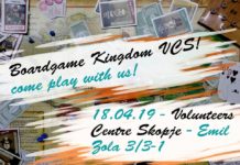 Кралство на друштвените игри во Волонтерски центар Скопје
