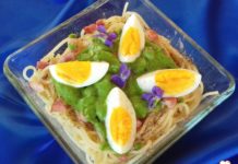 Италијански специјалитет- Шпагети со песто од рукола и лешници