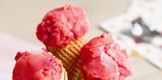 КулАрт кујна: Сорбе од малини