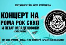 Нов културен бран 2019 -Концерти на Рома Рок Скул и Петар Младеновски
