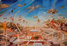 Ретроспективната изложба на академик Васко Ташковски во Даут пашин амам