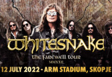 “Вајтснејк” со турнејата Farewell и во Скопје