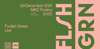 МКЦ: На 9 декември концерт на Foolish green