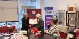 “Цветинова награда за мир” врачена на Ѓорги Ѓоргиевски Ѓе. Ѓе.