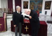 Доделена “Цветинова награда за мир” на протоѓакон професор д-р Ратомир Грозданоски