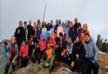 Прво искачување на Кожуф во 2022 година