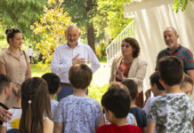 Деца од градинката „11 Октомври“ посетија изложба во резиденцијата на ЕУ