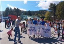 Тоше Анчев и Ангел Делиќ трчаа во чест на Тоше Проески