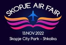 Утре, вториот Skopje air fair