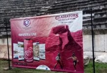 Промовирана апликацијата која ќе ве запознае со Императорот Теодосиј и гладијаторите, доколку го посетите локалитетот Стоби