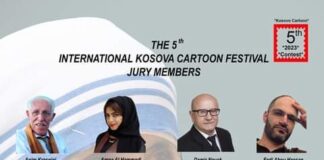 Кети Радевска во жири на Меѓународен фестивал за карикатура