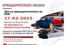 Одбележување на годишнината од формирањето на Црвениот Крст во Македонија