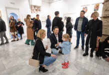 Од отворањето на самостојната изложба на Мирослав Масин