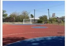 Реконструирано спортското игралиште во дворот на Подрачното училиште во Моин