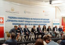 Министерот Љутков учествуваше на дебата со граѓанските организации