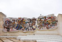 Љутков и Агелер ги промовираа „Споменикот на слободата“ и „Аквадуктот“, споменици кои го добија американскиот грант