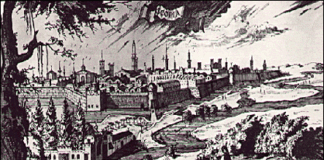 26 октомври 1689- По наредба на Пиколомини, австриската војска го запалила Скопје