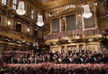 Македонската филхармонија на сцената на „Музикферајн“  – Виена